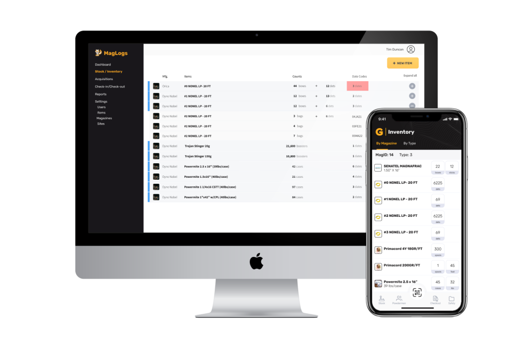 MagLogs - ATF Compliance and Powder Magazine Management Software
