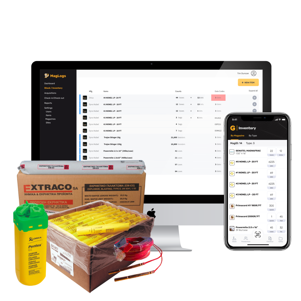 MagLogs Explosives Management System for Mines